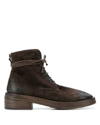 Marsèll Distressed Style Lace Up Boots