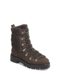 Sigerson Morrison Isla Genuine Shearling Lined Hiker Boot