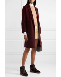 See by Chloe Shearling And Med Suede Ankle Boots