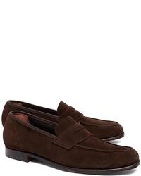 Brooks Brothers Lightweight Suede Loafers