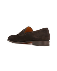 Santoni Classic Slip On Loafers