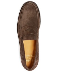 Paraboot Dax Suede Penny Loafers
