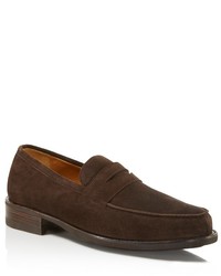 Paraboot Dax Suede Penny Loafers