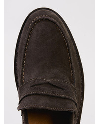 Selected Homme Ley Loafer Brown Slip Ons