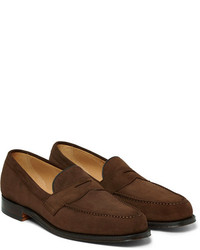 Cheaney Hudson Suede Penny Loafers