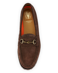 cole haan loafers suede