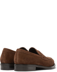 Tom Ford Suede Penny Loafers
