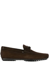 Tod's Suede Loafer Shoes
