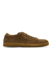 Paul Smith Brown Suede Huxley Sneakers
