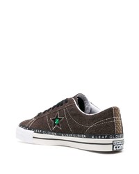 Converse Lace Up Low Top Suede Sneakers