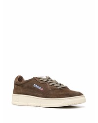 AUTRY Logo Patch Low Top Sneakers