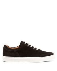 Harrys Of London Low Top Lace Up Suede Trainers