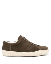 Camper Low Top Suede Panelled Sneakers