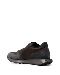 Hogan Panelled Leather Sneakers