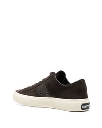 Tom Ford Panelled Low Top Suede Sneakers