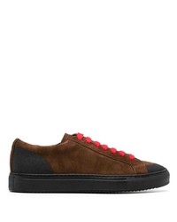Doucal's Suede Lace Up Sneakers