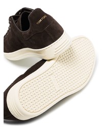 Tom Ford Suede Low Top Sneakers