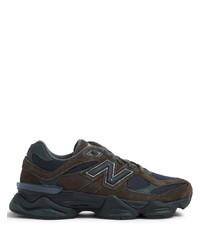 New Balance Suede Panelled Low Top Sneakers