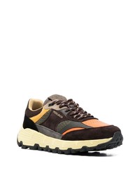 Woolrich Tonal Panelled Lace Up Sneakers