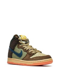 Nike X Concepts Sb Dunk High Turdunken Sneakers