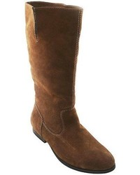 Gc Shoes Mandy Suede Riding Boots In Brown 6