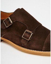 Paul Smith Ps By Atkins Suede Monk Shoes