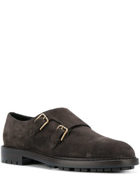 Dolce & Gabbana Suede Monk Shoes