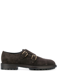 Dolce & Gabbana Suede Monk Shoes