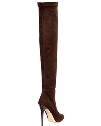 Jimmy Choo 110mm Toni Stretch Suede Boots
