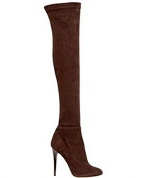 Jimmy Choo 110mm Toni Stretch Suede Boots