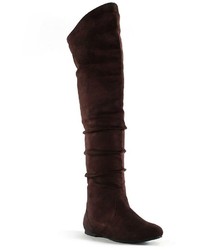 Olivia Miller Varick Slouch Over The Knee Boots