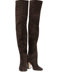 Brian Atwood Sold Out Rommy Suede Over The Knee Boots
