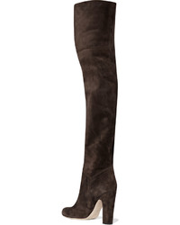 Brian Atwood Sold Out Rommy Suede Over The Knee Boots
