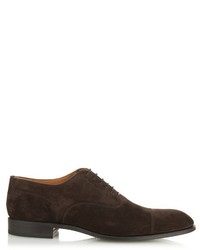 Campanile Oxford Lace Up Suede Shoes