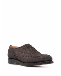 Church's Lace Up Suede Oxford Shoes