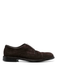Cenere Gb Lace Up Suede Oxford Shoes