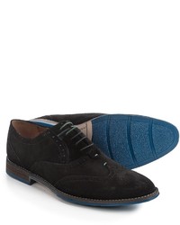 Hush Puppies Style Brogue Oxford Shoes Suede