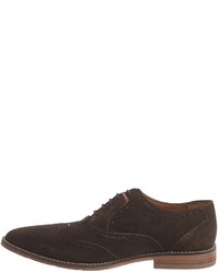 Hush Puppies Style Brogue Oxford Shoes Suede