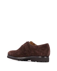 Kiton Suede Oxford Shoes