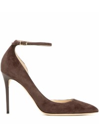 Jimmy Choo Lucy 100 Suede Pumps