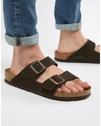 Birkenstock Arizona Sandal - Suede Mocha, Footwear