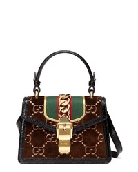 Gucci Mini Sylvie Velvet Bag