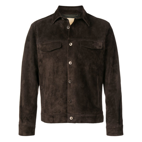 Ajmone Suede Shirt Jacket, $1,669 | farfetch.com | Lookastic