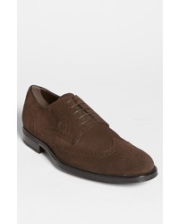Dark Brown Suede Shoes for Men | Lookastic