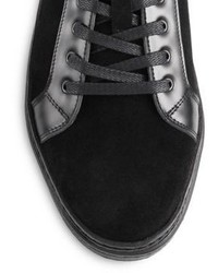 To Boot New York Evans Suede Leather Sneakers