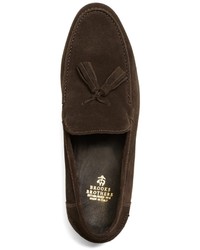 Brooks Brothers Suede Tassel Loafers