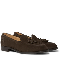 Cheaney Harry Suede Tasselled Loafers