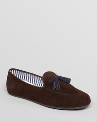 Charles Philip Ronald Suede Tassel Loafers
