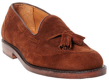 polo suede loafers