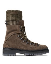 Jimmy Choo Devin Suede Cargo Boots